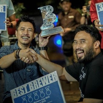 Mitra Coffeeland Indonesia Juara pertama di Bandung Brewers Cup 2016